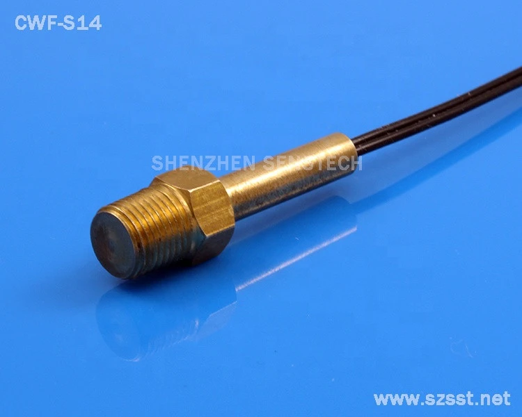 Hexagon Brass Screw Head 1/8NPT Engine Oil RTD Temperature Sensor
