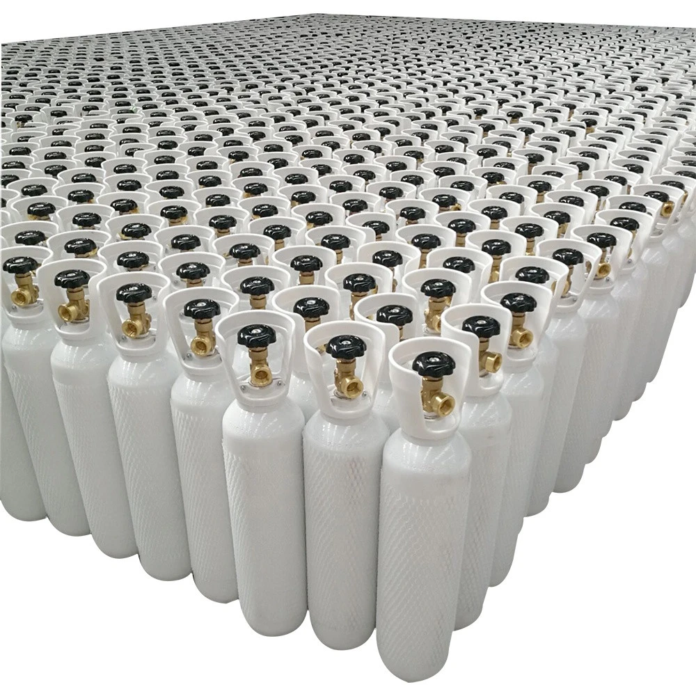 HG-IG 2L-80L NEW EMPTY STEEL GAS CYLINDER ISO9809 Oxygen Cylinder