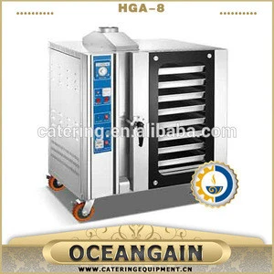 HGA-12 12 Pans Stainless Steel Gas Convection Oven