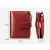 Import High-capacity glossy smooth minimalist design leather male wallet from China