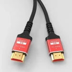 High Definition Screen 8K 60Hz HDTV Cable Gold Plated Ultra HD 8K Video Cable 48Gbps Support 3D 4K