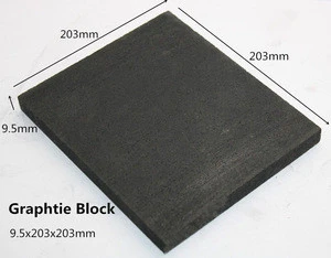 High density column graphite block for die mold making