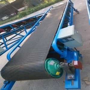 High efficiency material fertilizer grain hopper belt conveyor price