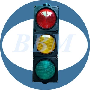 High flux traffic signal with 3 pcs led for safety