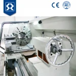 High precision horizontal Manual metal lathe gap bed lathe machine