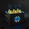 High Premium Double Wall LED Ice Bucket Champagne Wine 6 bottles
