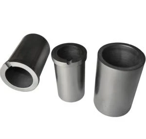 High pure graphite crucibles for melting