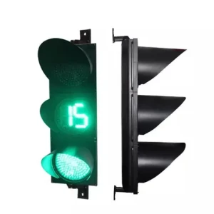 High quality 200mm green and red traffic light CE road signal lamp pvc