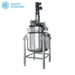 High-Quality 300-5000L Stainless Steel Electric Heating Mixing Tank Holding Tank with Agitator Milk Tank