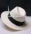 Import High Quality 5 Bu Woven Paper Straw Panama Hat with Black Band from China