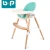 Import High quality adjustable wooden baby feeding high chair durable eating chair for infant kids from China