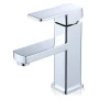 high quality cheap chrome square bathroom wash basin faucet