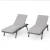Import High quality cheap outdoor wicker furniture rattan lounger sun bed from China