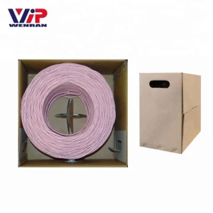 High Quality Easy Pull Box Packing Cat5e Cables UTP Cat5e 1000ft
