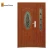 Import High quality house steel front door with glass from China