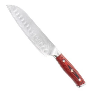 High Quality Japanese Style Damascus Knife 7inch Chef Kitchen Knife set