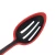 High Quality Made in China Black color slotted square kitchen spoon nylon