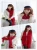 Import high quality men women winter knitted wool scarf in pure color scarf from China