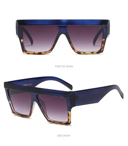high quality new big square women oversized sun glasses 2019 fashion brand designer sunglasses