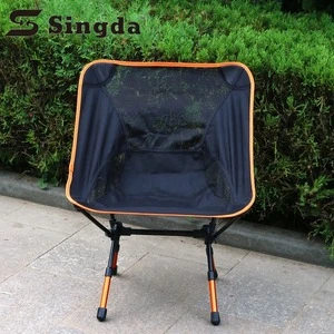 High quality portable lightweight aluminum alloy 7075 fishing outdoor folding camping chair