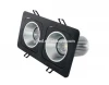 high quality recessed 2x4w double heads led square downlight