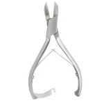 High quality stainless steel surgical Nail Nippers Spring Action Locking Handle Straight 140mm surgical instruments human tools