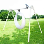 High quality waterproof free-customized glow LED solar panel patio swing
