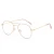 Import High Strength Classical Oval Big Frame Glasses Frames from China