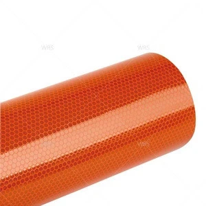 HIP Grade Micro Prismatic Graphic Honeycomb Reflective Vinyl Sheets Sheeting Rolls Material