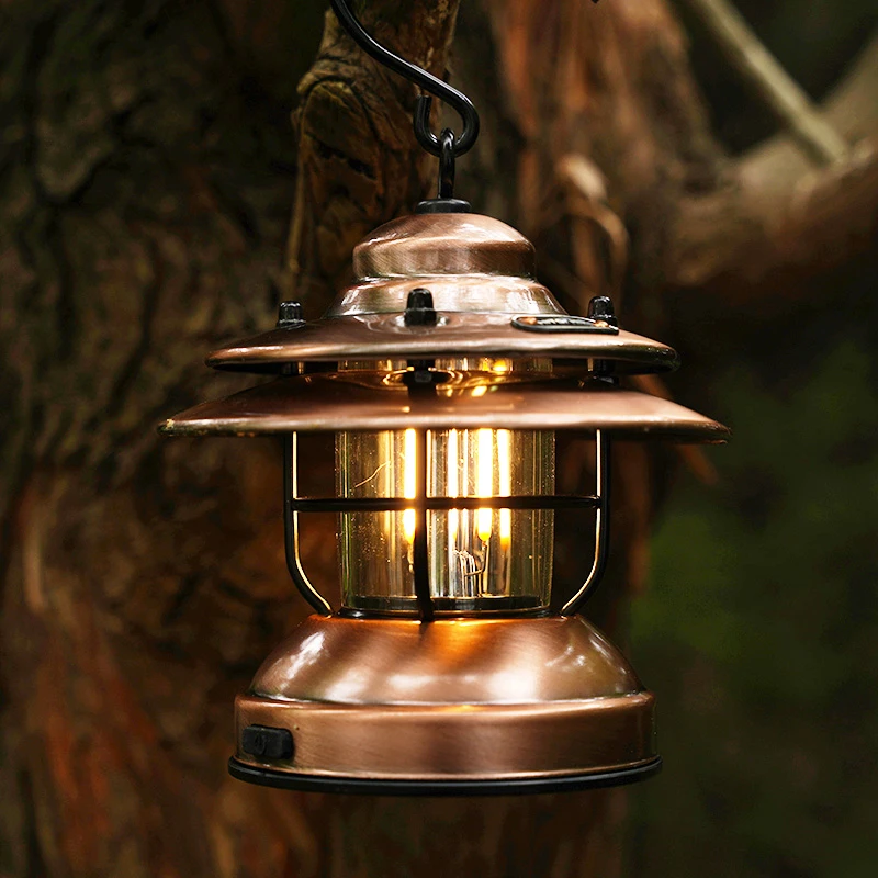 Hitorhike wholesale portable outdoor light small retro lamp lightweight brightness camping lantern