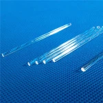 HM High Purity Quartz Clear Optical Glass Rod Fused Silica Quartz Rod