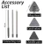 Import Holamopa Hot selling 360 Rotatable Adjustable Floor Water Absorption Wet And Dry Microfiber Mop Triangle Mop for home use from China