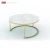 Import Home Furniture Gold Metal Dining Coffee Table from China