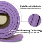 Home Gym Equipment ECO-friendly Non-slip NBR yoga mat 10mm custom logo
