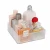 Import Home Storage cosmetic box desktop organizer multipurpose box PS Plastic Transparent Storage Box from China