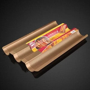 Home Use Baguette Baking Pan / Hot Sale French Bread Pan