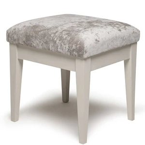 Home Use Wood Furniture Padded Dressing Table Stool