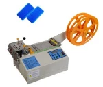 Hook And Loop Electric Cutter Loop Fastener Round Knife Cloth Cutting Machine