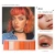 Import Hot Europe Korea Face Makeup 6 Colors Autumn Series Orange Christmas Matte Eyeshadow Palette Private Label from China