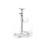 Hot-Hospital Use Bedside Mobile hospital trolly& Monitor Trolley with Basket