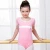 Import Hot Round Collar Butterfly Tie Ballet Dance Costume Training Clothes Cotton Leotard For Girl Kids from China