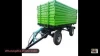 Hot Sale!!! 4 Tons Farm Tipping Trailer And Agricultural Equipments For UK