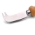 Import Hot sale 5 piece cheese spreader knife set with acacia round wooden handle from China