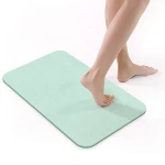 Hot Sale Bath Mats Dust Control Carpet Non Slip Rug Diatomaceous Pad Absorbent Cushion Waterproof Diatomite Bath Mat