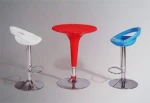 hot sale colorful plastic bar table