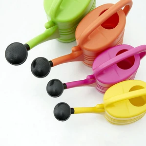 Hot sale colorful plastic garden watering can