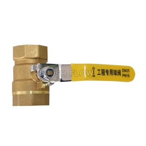 hot sale hand valve with BSP 1 inch  brass ball valve