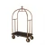 Hot Sale Hotel Trolley Luggage Lobby Stainless Steel Concierge Birdcage  Luggage Cart