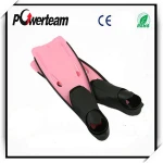 Hot Sale Kid Children Swimming Fins Adjustable Submersible Long Fins Snorkeling Foot Swimming Flipper Diving Fins 2 Size