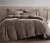 Import Hot sale latest Design plain gray flannel bedding set from China